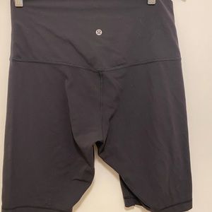 Lululemon super high rise align shorts 10”
